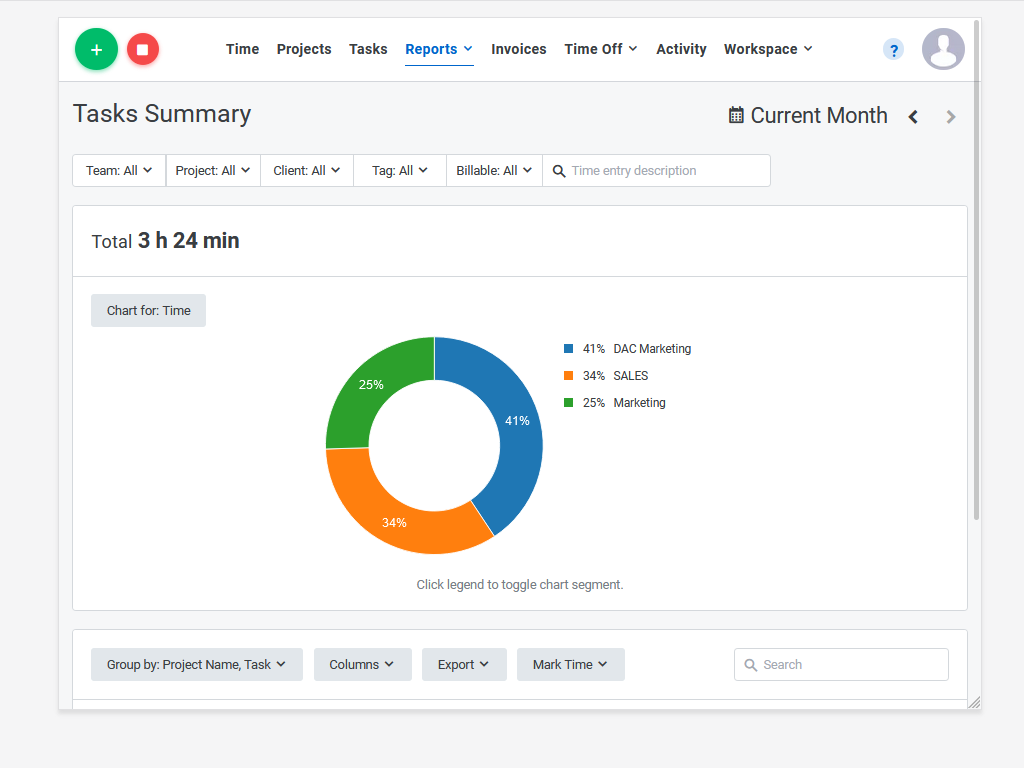 TMetric Time Tracker App Integration with Zendesk Support